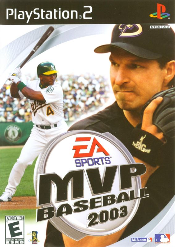MVP Baseball 2003 box art for Playstation 2